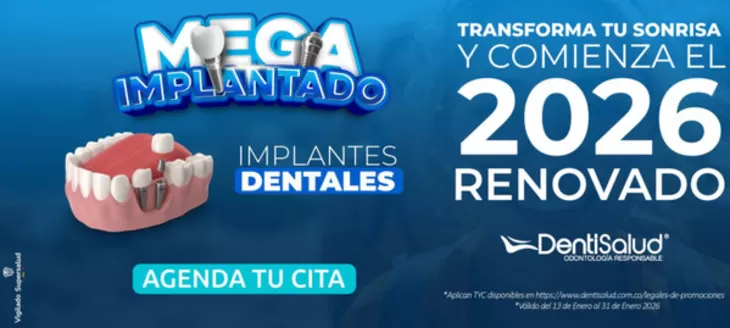 Catálogo Dentisalud en Sabanalarga Atlantico | Mega Implantado | 2026-01-16T00:00:00.000Z - 2026-01-31T00:00:00.000Z