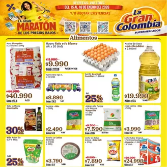 Catálogo La Gran Colombia | Ofertas especiales para ti | 2026-01-15T00:00:00.000Z - 2026-01-18T00:00:00.000Z