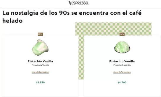 Catálogo Nespresso en Pereira | La nostalgia de los 90s se encuentra con el café helado | 2026-01-19T00:00:00.000Z - 2026-01-31T00:00:00.000Z