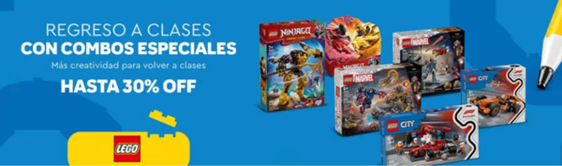 Catálogo LEGO en Cali | Hasat 30% OFF | 2026-01-19T00:00:00.000Z - 2026-01-31T00:00:00.000Z