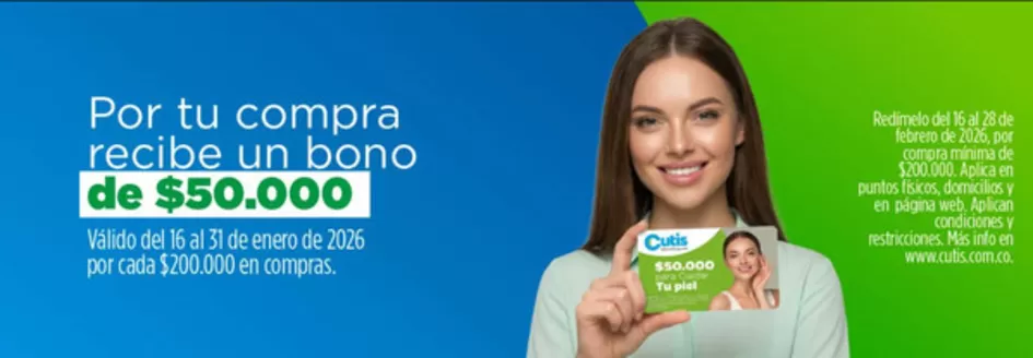 Catálogo Cutis en Valledupar | Promociones | 2026-01-19T00:00:00.000Z - 2026-01-31T00:00:00.000Z