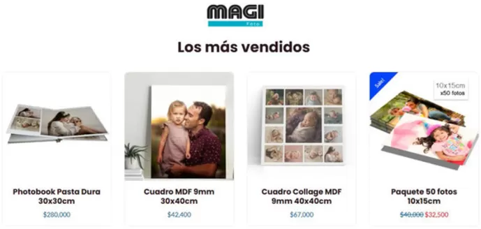 Catálogo Magifoto | Los más vendidos | 2026-01-20T00:00:00.000Z - 2026-02-08T00:00:00.000Z