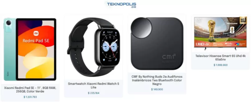 Catálogo Teknopolis.co en Cali | Precio Especial | 2026-01-20T00:00:00.000Z - 2026-02-22T00:00:00.000Z