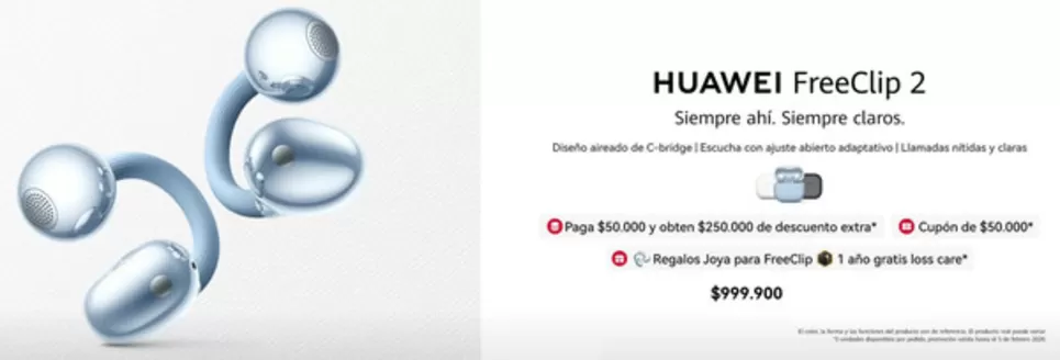 Catálogo Huawei | Ofertas | 2026-01-20T00:00:00.000Z - 2026-02-05T00:00:00.000Z