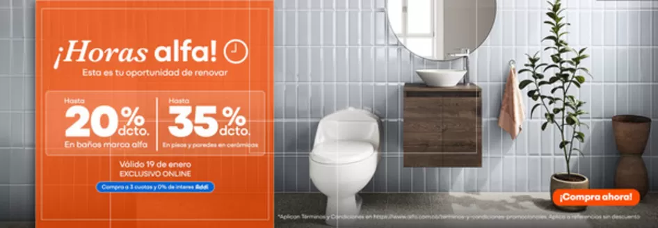 Catálogo Alfa en La Ceja | Ofertas especiales para ti | 2026-01-20T00:00:00.000Z - 2026-02-03T00:00:00.000Z