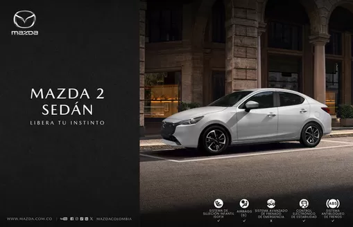 Catálogo Mazda en Miranda | Mazda 2 Sedán | 2026-01-22T00:00:00.000Z - 2027-03-22T00:00:00.000Z