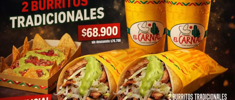 Catálogo El Carnal | Combo 2 Tradicionales $68,900 | 2026-01-26T00:00:00.000Z - 2026-02-01T00:00:00.000Z