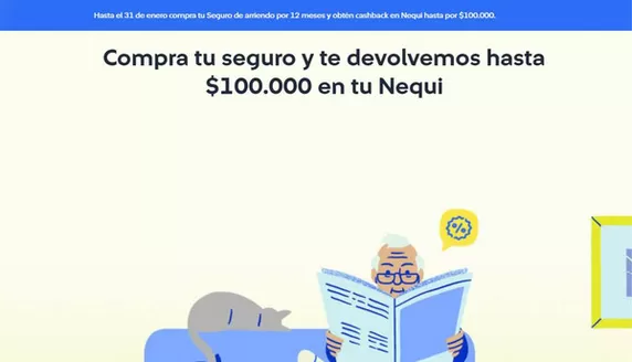 Catálogo Sura | Compra tu seguro y te devolvemos hasta $100.000 en tu Nequi | 2026-01-26T00:00:00.000Z - 2026-01-31T00:00:00.000Z
