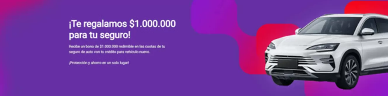 Catálogo Banco Finandina | Te Regalamos $1.000.000 para tu seguro | 2026-01-26T00:00:00.000Z - 2026-02-28T00:00:00.000Z