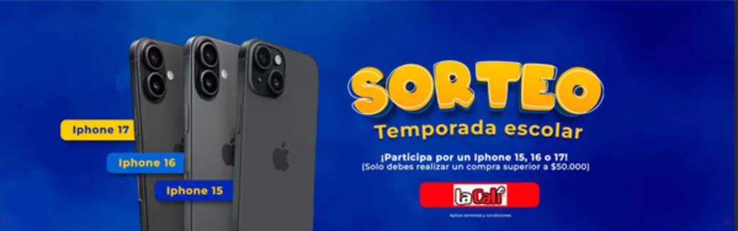 Catálogo La Cali Juguetería en Cali | Sorte Temporada Escolar | 2026-01-27T00:00:00.000Z - 2026-01-31T00:00:00.000Z