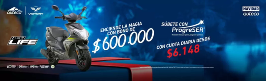 Catálogo Auteco | NEW LIFE 125 CBS | 2026-01-27T00:00:00.000Z - 2026-02-28T00:00:00.000Z