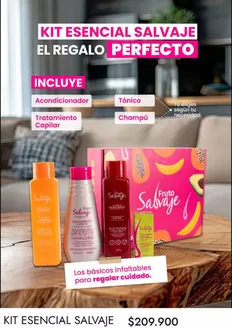 Catálogo Fruto Salvaje | Kit Esencial Salvaje $209.900 | 2026-01-28T00:00:00.000Z - 2026-02-08T00:00:00.000Z