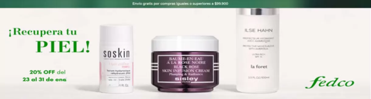 Catálogo Fedco | 20% OFF Recupera tu Piel | 2026-01-28T00:00:00.000Z - 2026-01-31T00:00:00.000Z