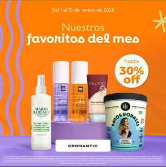 Catálogo Cromantic | Nuestros Favoritos del Mes 30% OFF | 2026-01-28T00:00:00.000Z - 2026-01-31T00:00:00.000Z