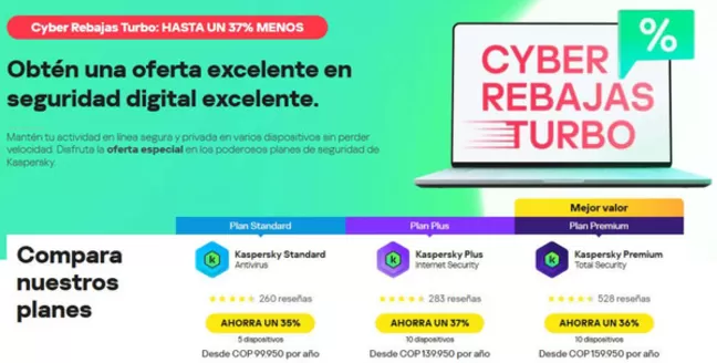Catálogo Kaspersky | Cyber Rebajas Turbo: Hasta un 37%OFF  | 2026-01-28T00:00:00.000Z - 2026-02-28T00:00:00.000Z