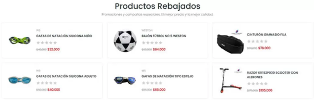 Catálogo Sport World en Valdivia | Productos Rebajados | 2026-01-29T00:00:00.000Z - 2026-02-01T00:00:00.000Z