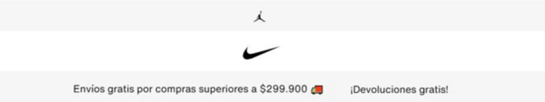 Catálogo Nike en Valdivia | Envio Gratuito por compras superiores a $299.900* | 2026-01-29T00:00:00.000Z - 2026-02-28T00:00:00.000Z