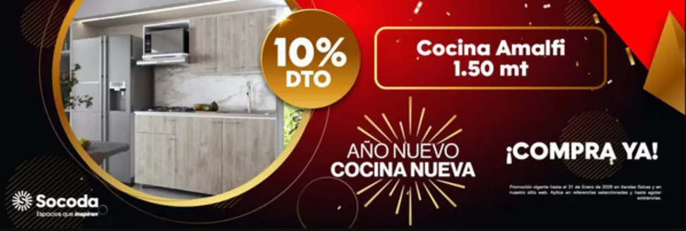 Catálogo Socoda | Ano Nuevo Cocina Nueva Hasta 10% OFF - 9 % OFF | 2026-01-29T00:00:00.000Z - 2026-01-31T00:00:00.000Z