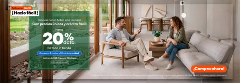Catálogo Alfa en Girardot | Descubre ofertas atractivas | 2026-01-30T00:00:00.000Z - 2026-02-01T00:00:00.000Z