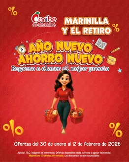 Catálogo Caribe Supermercados en San Sebastián de Buenavista | Ofertas principales y descuentos | 2026-01-30T00:00:00.000Z - 2026-02-02T00:00:00.000Z