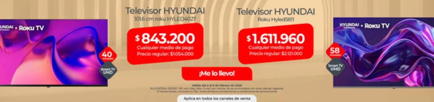 Catálogo Olímpica en El Zulia | Gangas y ofertas actuales | 2026-02-02T00:00:00.000Z - 2026-02-08T00:00:00.000Z