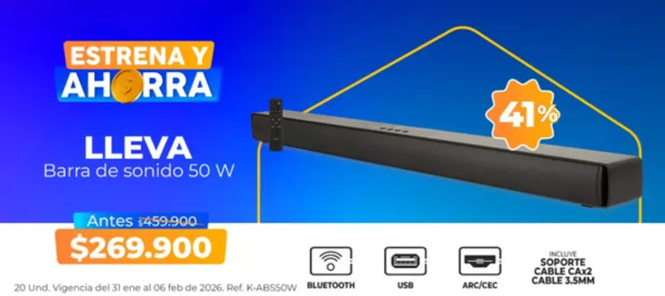 Catálogo Kalley en Jamundí | Ofertas Kalley | 2026-01-31T00:00:00.000Z - 2026-02-06T00:00:00.000Z