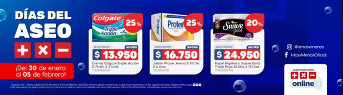 Catálogo Más x Menos | Dias del Aseo | 2026-02-03T00:00:00.000Z - 2026-02-08T00:00:00.000Z