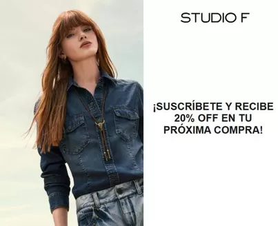 Catálogo Studio F | Subscribete y recibe 20% OFF en tu proxima compra | 2026-02-04T00:00:00.000Z - 2026-03-31T00:00:00.000Z