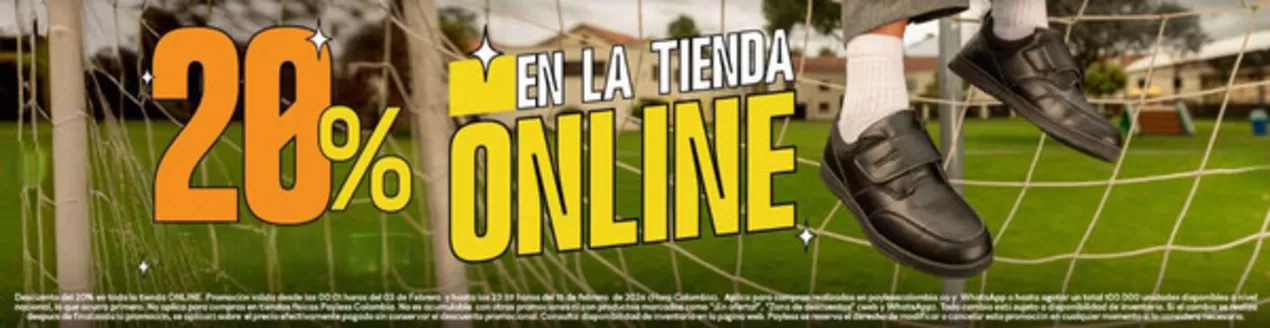 Catálogo Payless en Villavicencio | 20% OFF en la Tienda Online | 2026-02-04T00:00:00.000Z - 2026-02-15T00:00:00.000Z