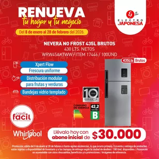 Catálogo Electrojaponesa en Bogotá | Nuestras mejores ofertas para ti | 2026-01-08T00:00:00.000Z - 2026-02-28T00:00:00.000Z