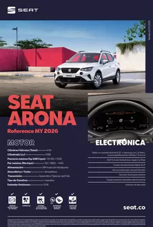 Catálogo Casa Toro en Plato | SEAT Arona Reference Modelo 2026 | 2026-02-06T00:00:00.000Z - 2026-12-31T00:00:00.000Z