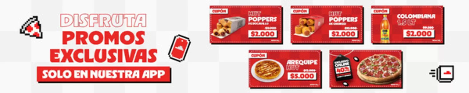 Catálogo Pizza Hut en Bogotá | Disfruta Promos Exclusivas solo en nuestra APP | 2026-02-06T00:00:00.000Z - 2026-02-28T00:00:00.000Z