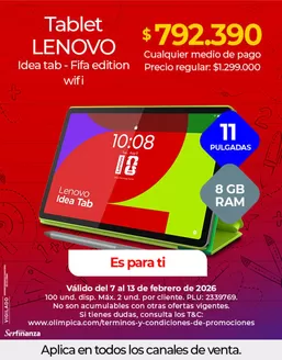 Catálogo Olímpica en Bogotá | Ofertas y promociones actuales | 2026-02-07T00:00:00.000Z - 2026-02-13T00:00:00.000Z