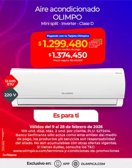 Catálogo Olímpica | Gangas exclusivas | 2026-02-09T00:00:00.000Z - 2026-02-28T00:00:00.000Z