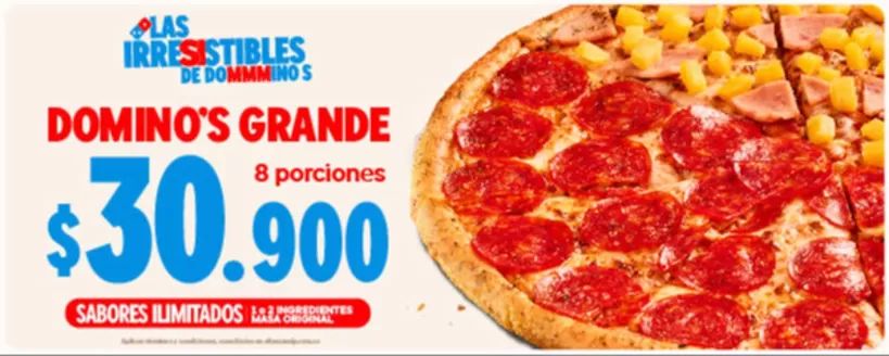 Catálogo Domino's Pizza en Chía | Promos Domino's Pizza | 2026-02-09T00:00:00.000Z - 2026-02-28T00:00:00.000Z
