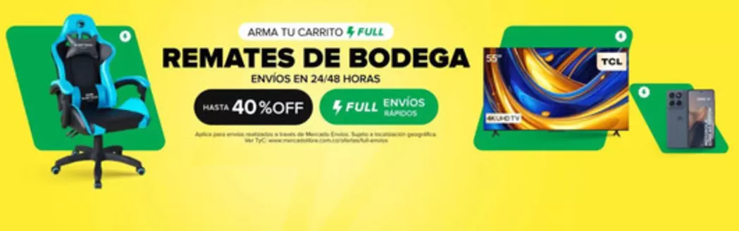 Catálogo Mercado Libre en Rionegro Antioquia | Descuentos Hasta 45% OFF- 40% OFF | 2026-02-10T00:00:00.000Z - 2026-02-15T00:00:00.000Z