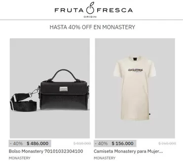 Catálogo Fruta Fresca en Popayán | Hasta 40% OFF en Monastery, 50 % OFF en Oakley | 2026-02-10T00:00:00.000Z - 2026-02-15T00:00:00.000Z