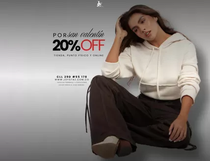 Catálogo Joystaz Jeans en Popayán | Por San Valentin 20% OFF | 2026-02-10T00:00:00.000Z - 2026-02-14T00:00:00.000Z