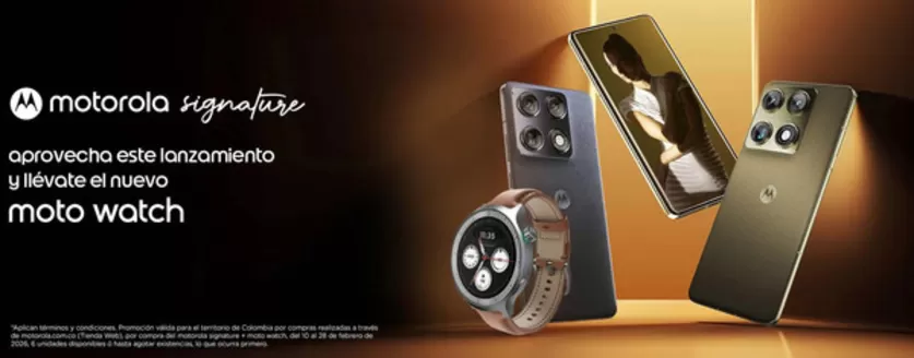 Catálogo Motorola en Barranquilla | Motorola signature & Motorola edge 70 | 2026-02-12T00:00:00.000Z - 2026-02-28T00:00:00.000Z