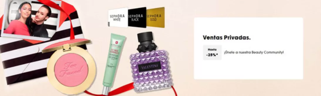 Catálogo Sephora | Hasta -25%* en tus compras | 2026-02-12T00:00:00.000Z - 2026-02-14T00:00:00.000Z