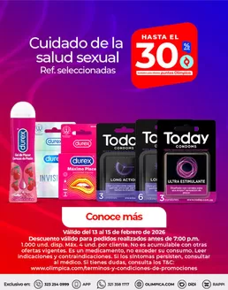 Catálogo Olímpica en Plato | Grandes descuentos en productos seleccionados | 2026-02-13T00:00:00.000Z - 2026-02-15T00:00:00.000Z