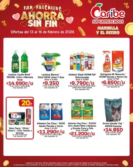 Catálogo Caribe Supermercados en Tuluá | Gran variedad de ofertas | 2026-02-13T00:00:00.000Z - 2026-02-16T00:00:00.000Z