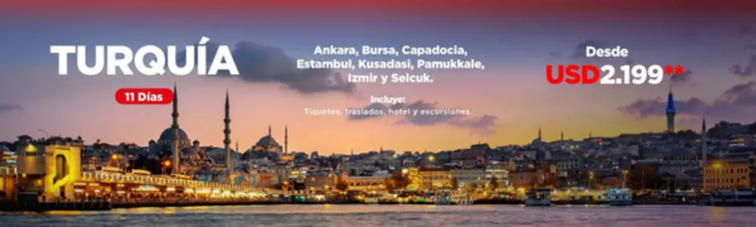 Catálogo Over Turismo | Turquia desde $2.199 USB, Precio Especial con Crucero por el Caribe | 2026-02-13T00:00:00.000Z - 2026-02-28T00:00:00.000Z