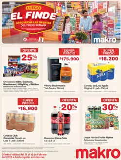 Catálogo Makro en Plato | Fin de semana de bebidas y licores | 2026-02-13T00:00:00.000Z - 2026-02-15T00:00:00.000Z