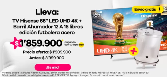 Catálogo Éxito | Grandes descuentos en productos seleccionados | 2026-02-13T00:00:00.000Z - 2026-02-16T00:00:00.000Z