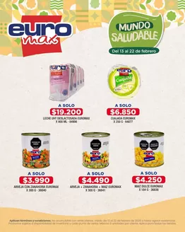 Catálogo Euro Supermercados en Leticia | Excelente oferta para cazadores de gangas | 2026-02-13T00:00:00.000Z - 2026-02-22T00:00:00.000Z