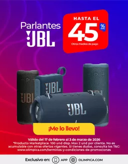 Catálogo Olímpica | Promociones actuales | 2026-02-17T00:00:00.000Z - 2026-03-03T00:00:00.000Z