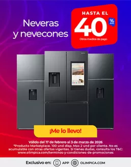 Catálogo Olímpica | Ofertas principales y descuentos | 2026-02-17T00:00:00.000Z - 2026-03-03T00:00:00.000Z