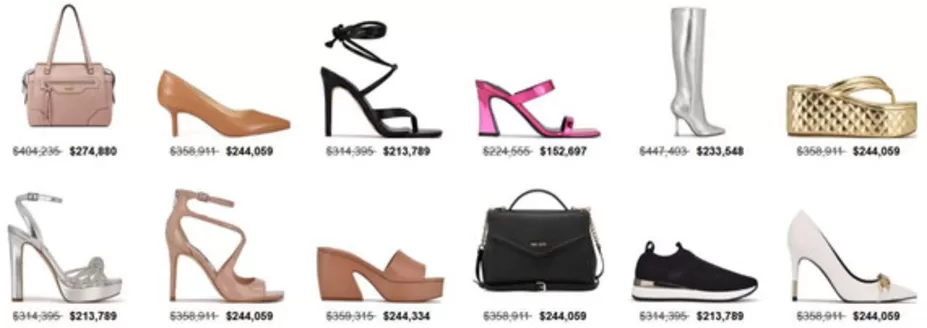 Catálogo Nine West en Bogotá | Descuentos Especiales | 2026-02-20T00:00:00.000Z - 2026-03-08T00:00:00.000Z