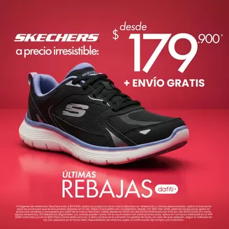 Catálogo Dafiti en Bogotá | Skechers favoritos desde $179.900 | 2026-02-20T00:00:00.000Z - 2026-02-28T00:00:00.000Z
